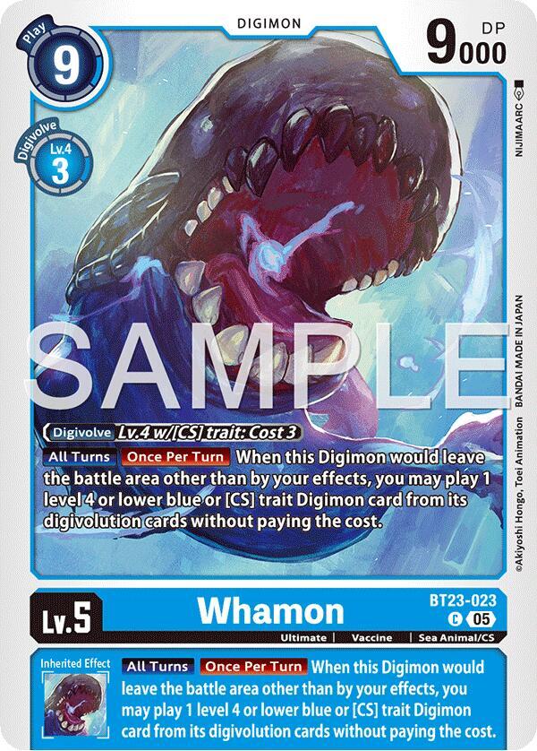 Whamon BT23-023 C (Hackers' Slumber) 