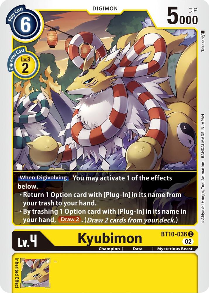 Kyubimon BT10-036 C (Xros Encounter) 