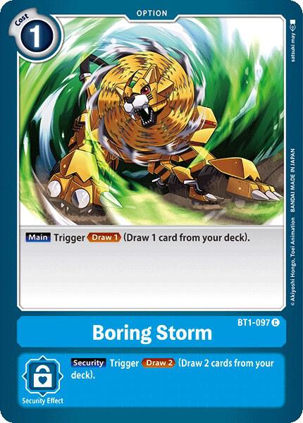 Boring Storm BT1-097 C (Release Special Booster 1.0) 