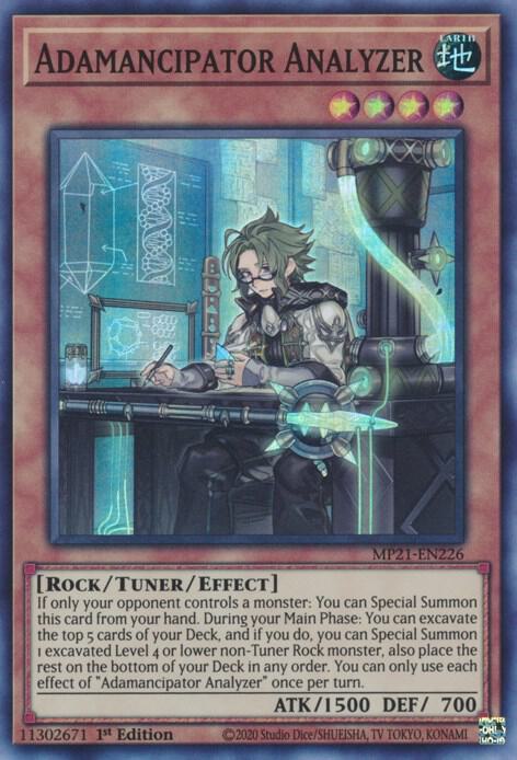 Adamancipator Analyzer MP21-EN226 (2021 Tin of Ancient Battles)  - 1st Edition