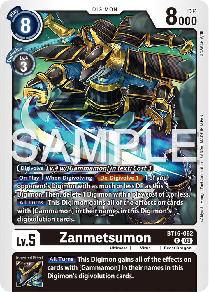 Zanmetsumon BT16-062 C (Beginning Observer) 