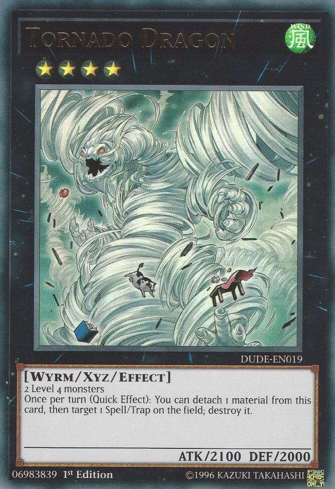 Tornado Dragon DUDE-EN019 (Duel Devastator)  - 1st Edition