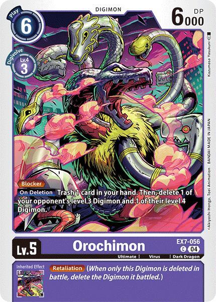 Orochimon EX7-056 C (Digimon LIBERATOR) 