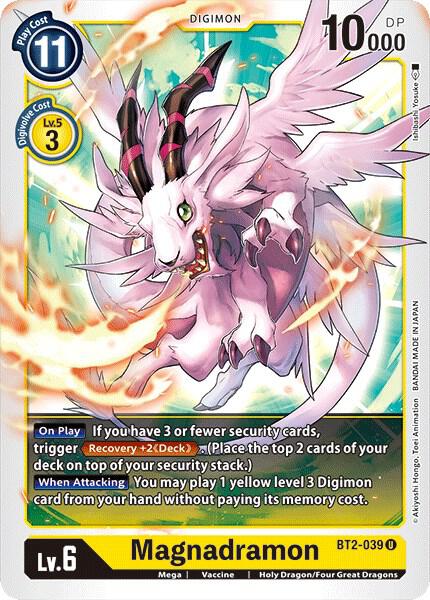 Magnadramon BT2-039 U (Release Special Booster 1.0) 