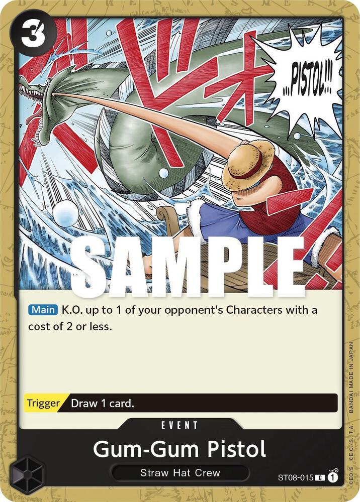 Gum-Gum Pistol ST08-015 (Starter Deck 8: Monkey.D.Luffy) 