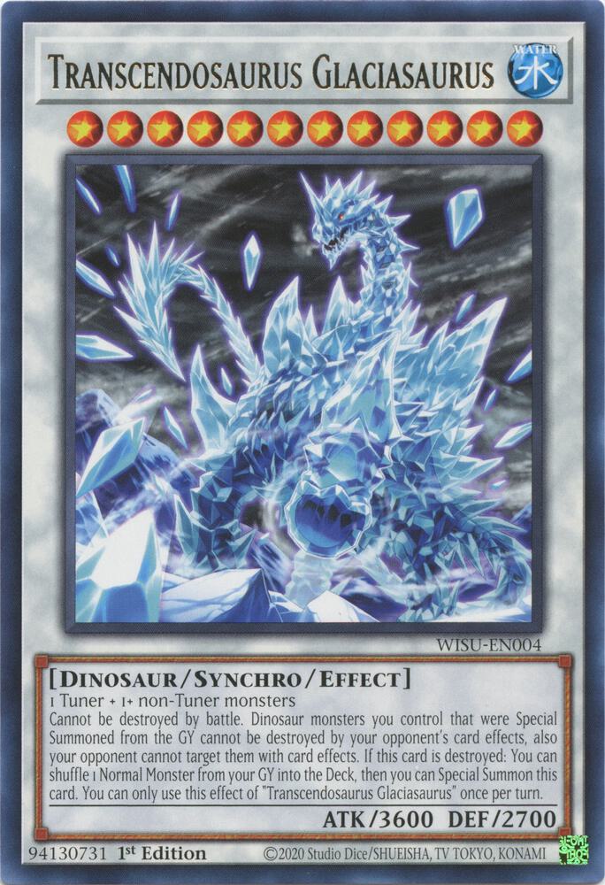 Transcendosaurus Glaciasaurus WISU-EN004 (Wild Survivors)  - 1st Edition