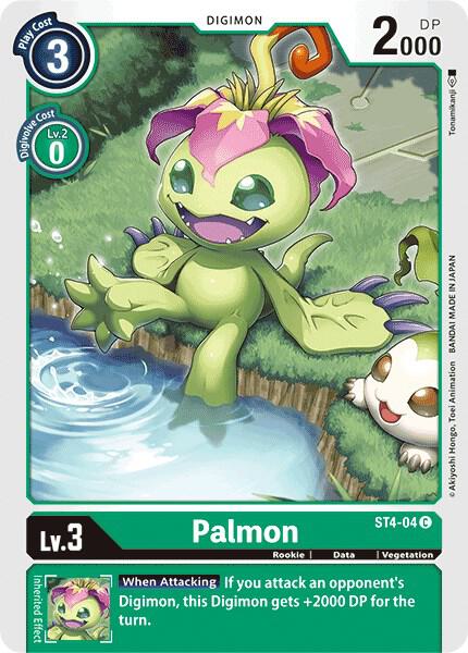 Palmon ST4-04 C (Starter Deck 04: Giga Green) 