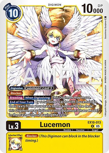 Lucemon EX10-013 R (Sinister Order)  - Foil