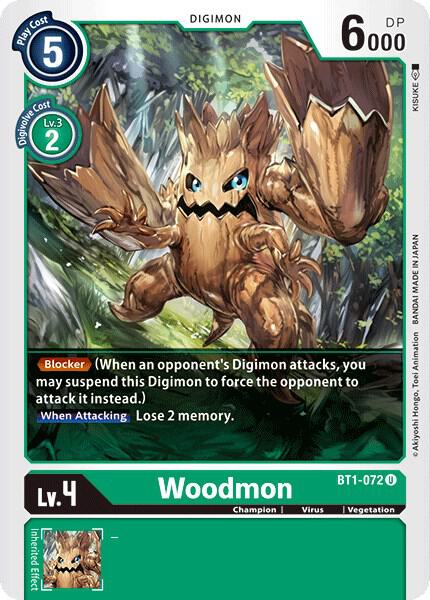Woodmon BT1-072 U (Release Special Booster 1.0) 