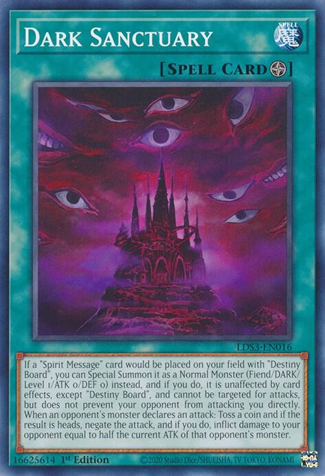 Dark Sanctuary LDS3-EN016 (Legendary Duelists: Season 3)  - 1st Edition