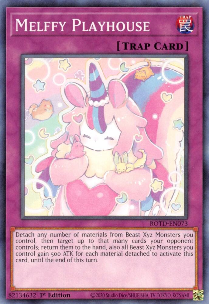Melffy Playhouse ROTD-EN073 (Rise of the Duelist)  - 1st Edition