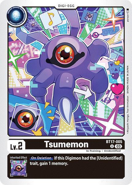 Tsumemon BT17-005 U (Secret Crisis) 