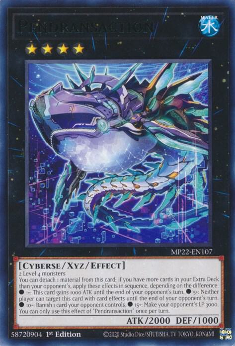 Pendransaction MP22-EN107 (2022 Tin of the Pharaoh's Gods)  - 1st Edition