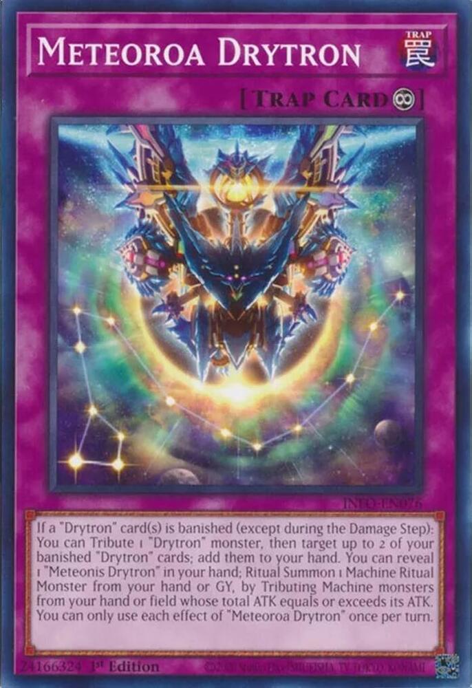 Meteoroa Drytron INFO-EN076 (The Infinite Forbidden)  - 1st Edition