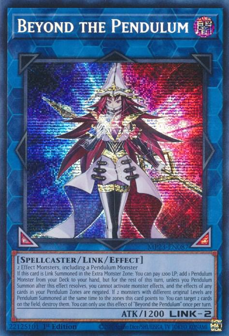 Beyond the Pendulum MP23-EN087 (25th Anniversary Tin: Dueling Heroes Mega Pack)  - 1st Edition