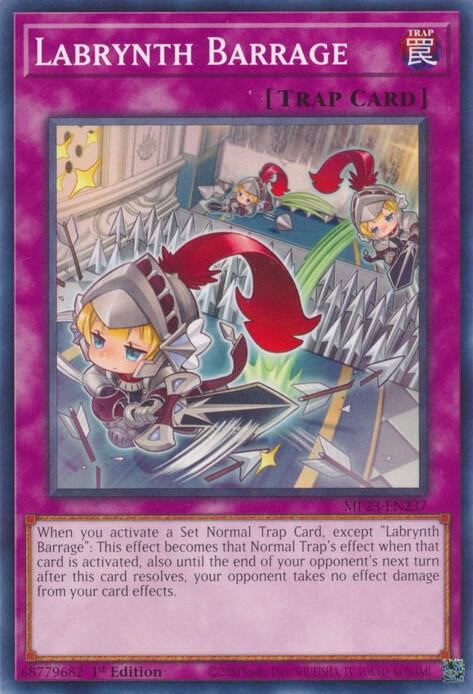 Labrynth Barrage MP23-EN237 (25th Anniversary Tin: Dueling Heroes Mega Pack)  - 1st Edition