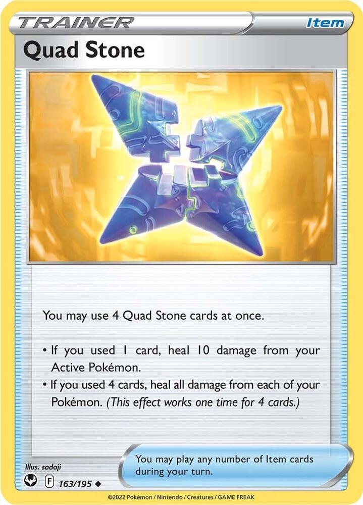Quad Stone 163/195 (SWSH12: Silver Tempest) 