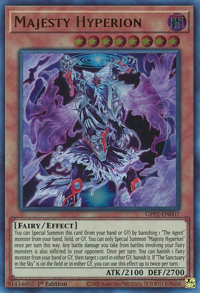 Majesty Hyperion GFP2-EN007 (Ghosts From the Past: The 2nd Haunting)  - 1st Edition