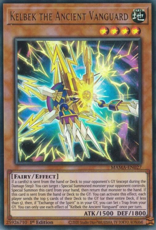 Kelbek the Ancient Vanguard MAMA-EN027 (Magnificent Mavens)  - 1st Edition