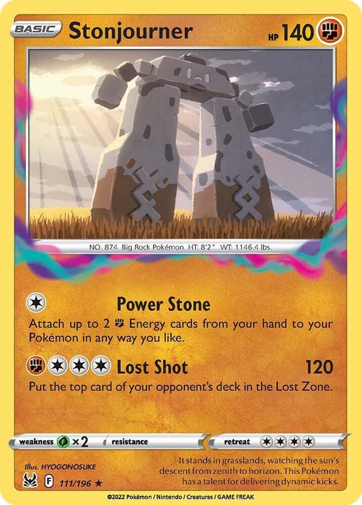 Stonjourner 111/196 (SWSH11: Lost Origin) 