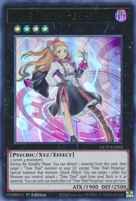 Time Thief Perpetua GFTP-EN065 (Ghosts From the Past)  - 1st Edition