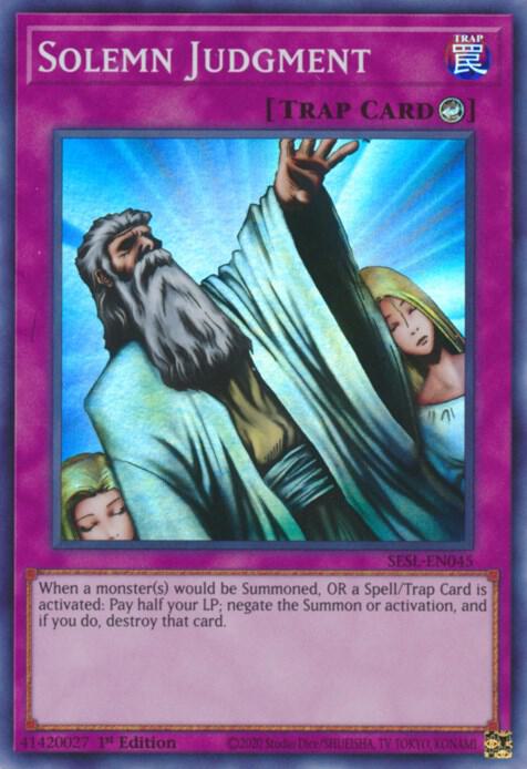 Solemn Judgment SESL-EN045 (Secret Slayers)  - 1st Edition
