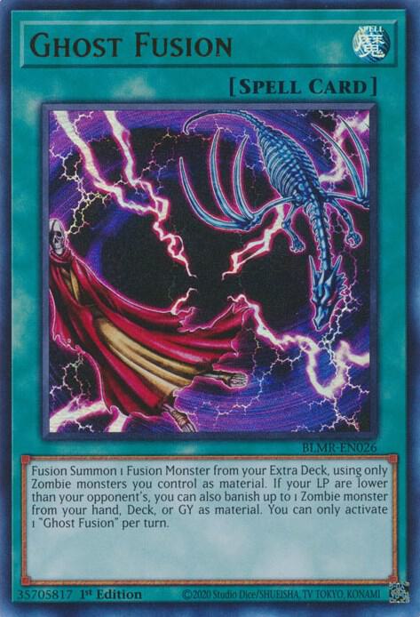 Ghost Fusion BLMR-EN026 (Battles of Legend: Monstrous Revenge)  - 1st Edition