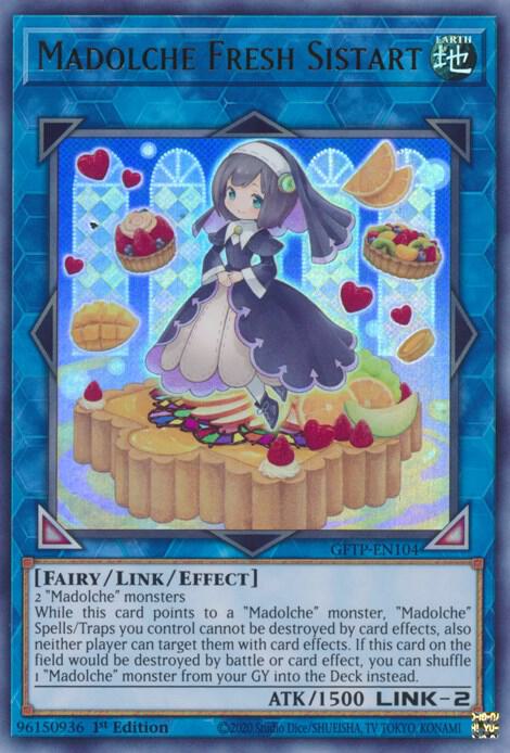 Madolche Fresh Sistart GFTP-EN104 (Ghosts From the Past)  - 1st Edition