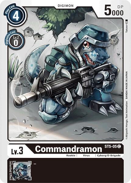 Commandramon ST5-05 C (Starter Deck 05: Machine Black) 