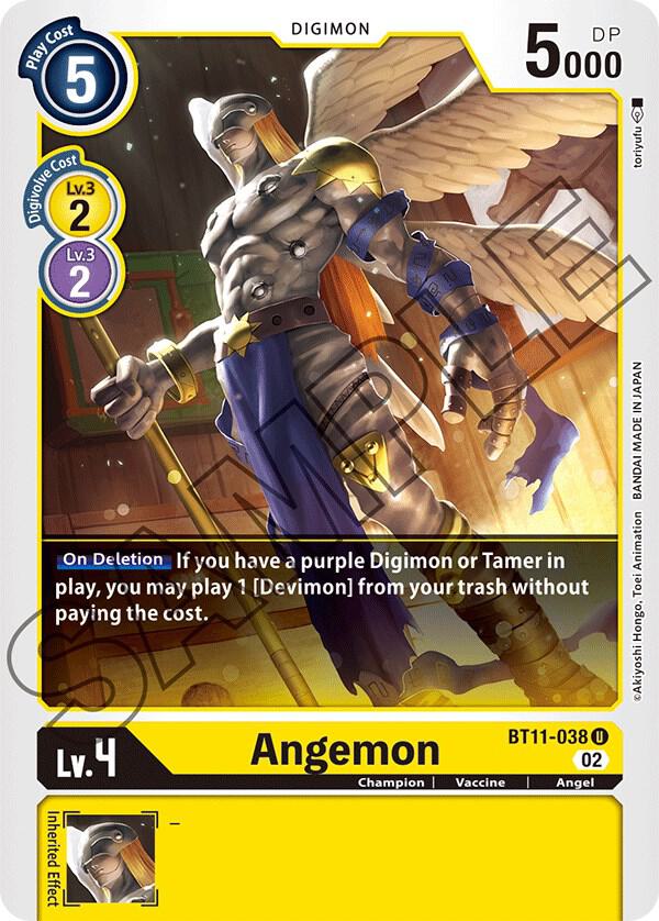 Angemon BT11-038 U (Dimensional Phase) 