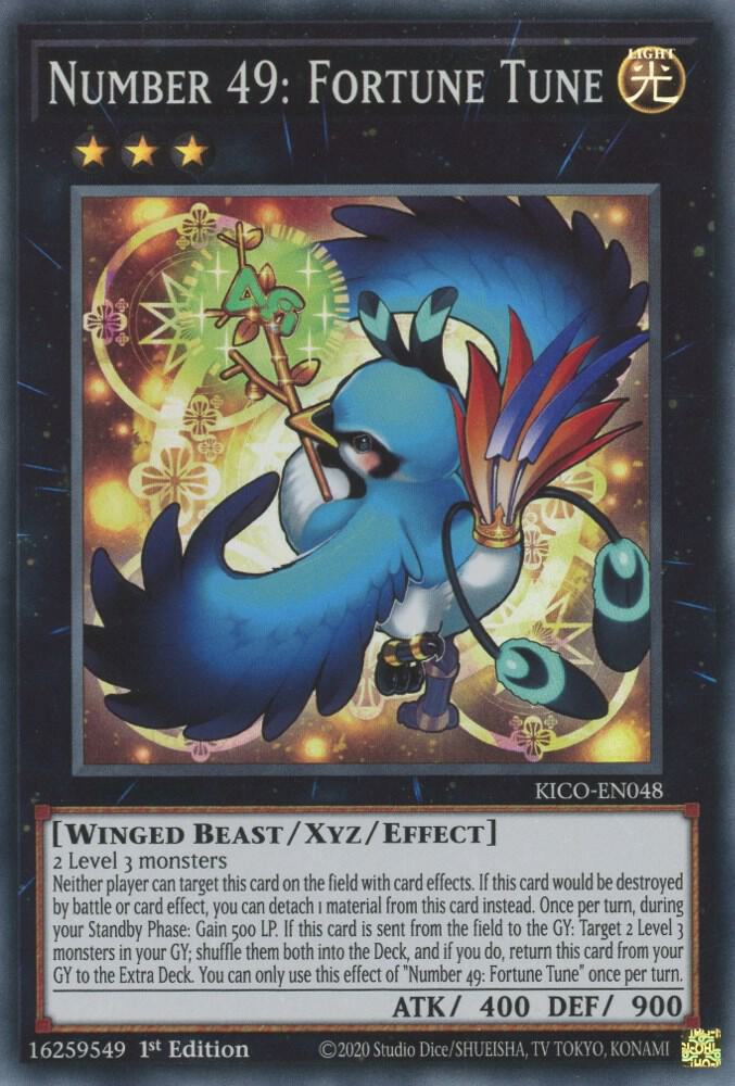 Number 49: Fortune Tune KICO-EN048 (King's Court)  - 1st Edition