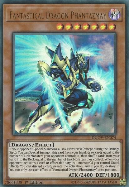 Fantastical Dragon Phantazmay DUOV-EN074 (Duel Overload)  - 1st Edition