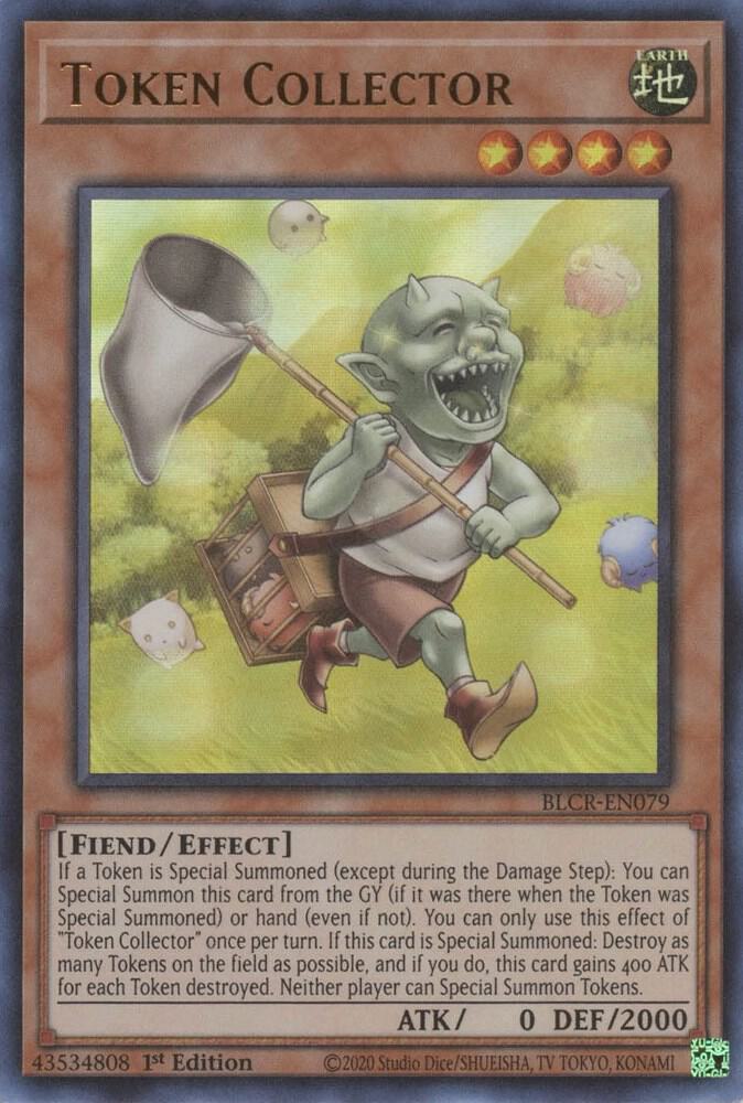 Token Collector BLCR-EN079 (Battles of Legend: Crystal Revenge)  - 1st Edition