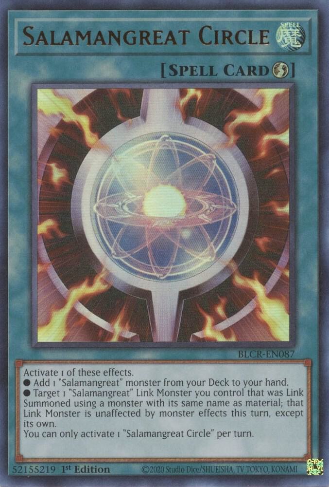 Salamangreat Circle BLCR-EN087 (Battles of Legend: Crystal Revenge)  - 1st Edition