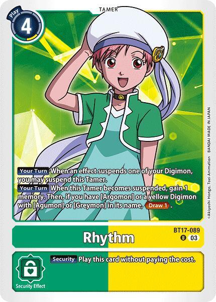 Rhythm BT17-089 U (Secret Crisis) 