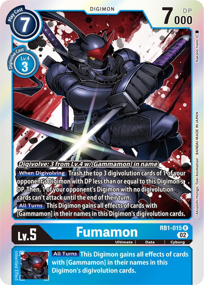 Fumamon RB1-015 R (Resurgence Booster)  - Foil