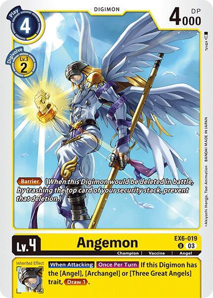 Angemon EX6-019 U (Infernal Ascension) 