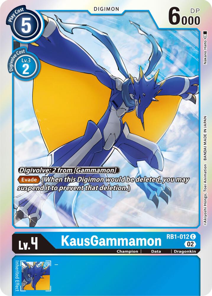 KausGammamon RB1-012 C (Resurgence Booster)  - Foil