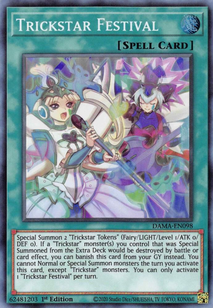 Trickstar Festival DAMA-EN098 (Dawn of Majesty)  - 1st Edition