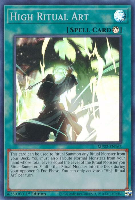 High Ritual Art MP22-EN162 (2022 Tin of the Pharaoh's Gods)  - 1st Edition