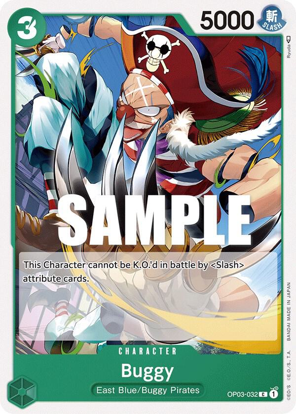 Buggy OP03-032 (Pillars of Strength) 
