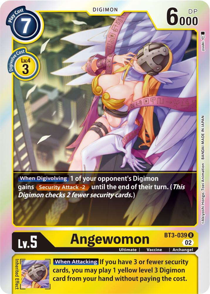 Angewomon Resurgence Booster Reprint BT3-039 R (Resurgence Booster)  - Foil
