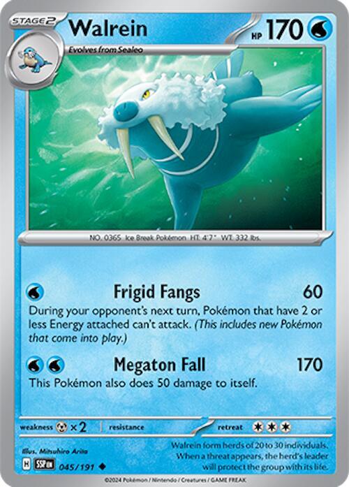 Walrein 045/191 (SV08: Surging Sparks) 