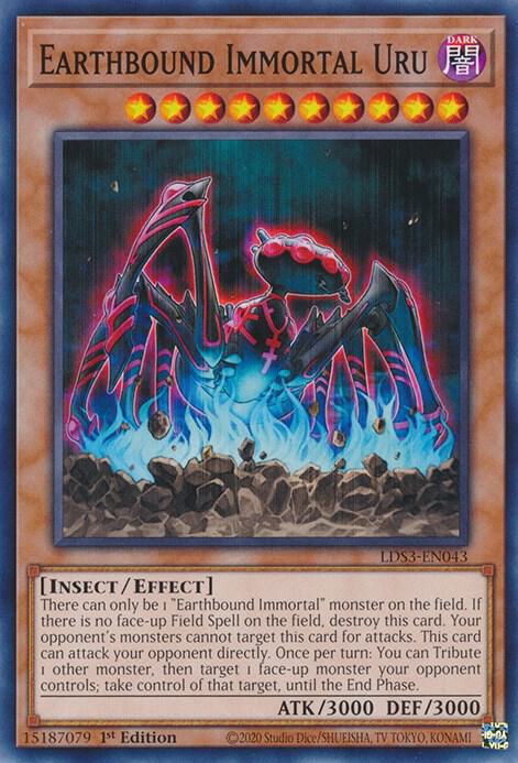 Earthbound Immortal Uru LDS3-EN043 (Legendary Duelists: Season 3)  - 1st Edition