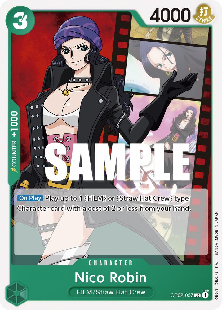 Nico Robin OP02-037 (Paramount War) 