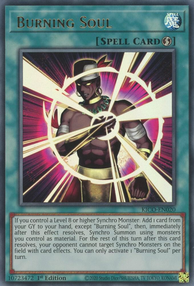 Burning Soul KICO-EN020 (King's Court)  - 1st Edition