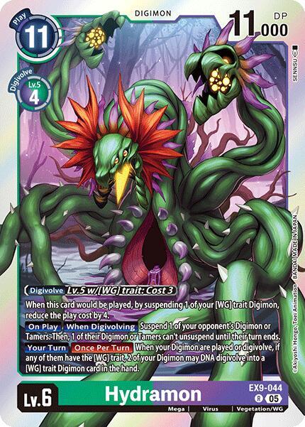 Hydramon EX9-044 R (Versus Monsters)  - Foil