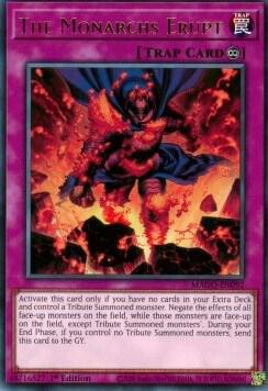 The Monarchs Erupt MAGO-EN092 (Maximum Gold)  - 1st Edition