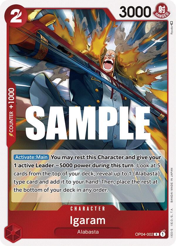 Igaram OP04-002 (Kingdoms of Intrigue)  - Foil