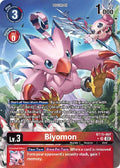 Biyomon Alternate Art BT15-007 SR (Exceed Apocalypse)  - Foil